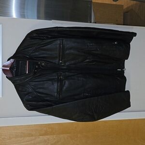 XXL Marc New York Genuine Leather Motorcycle Jacket